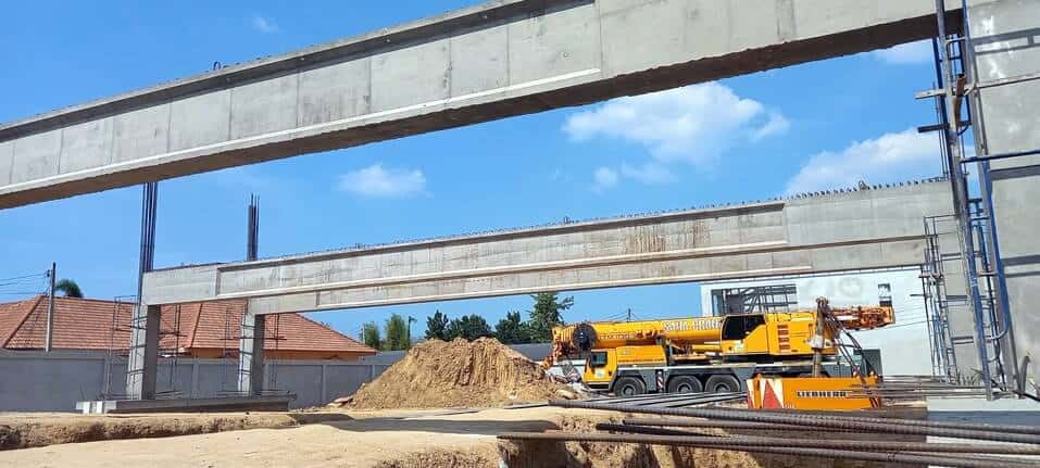Post-tensioned concrete girders