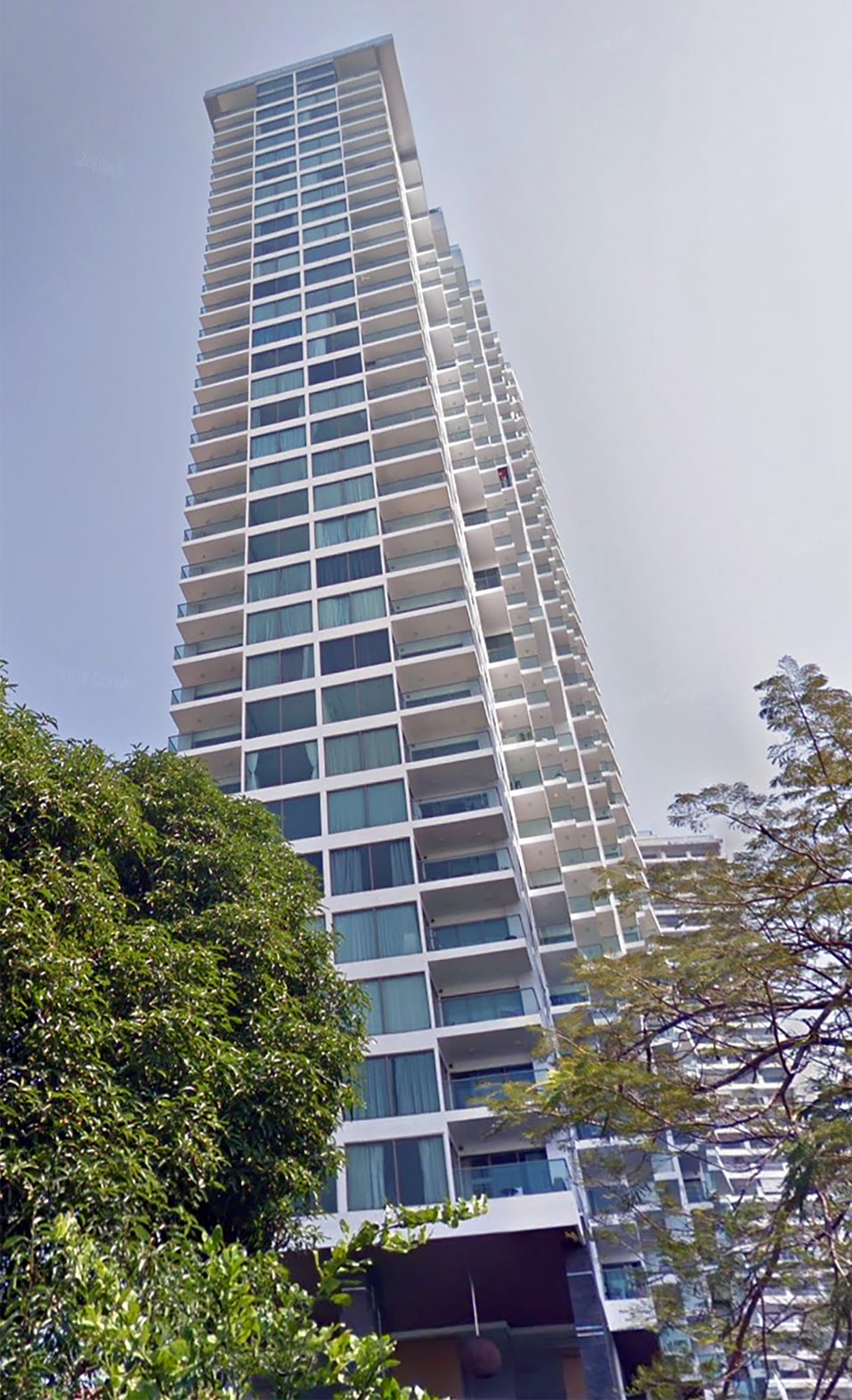 Wong Amat Tower designed by architect Mario Kleff